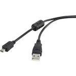 Kabel Renkforce RF-4536474, 1.50 m, černá