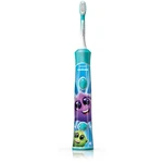 Philips Sonicare For Kids HX6322/04 sonický elektrický zubní kartáček pro děti s Bluetooth Aqua 1 ks