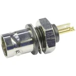 BNC zásuvka, vestavná vertikální Telegärtner J01001D0043, 50 Ω, 1 ks