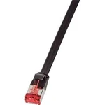 Síťový kabel RJ45 LogiLink CF2073S, CAT 6, U/FTP, 5.00 m, černá