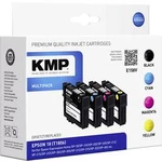 KMP Ink náhradní Epson T1801, T1802, T1803, T1804, 18 kompatibilní kombinované balení černá, azurová, purppurová, žlutá E158V 1622,4850
