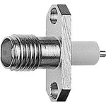 SMA konektor Telegärtner J01151A0721 - přírubová zásuvka, 50 Ω, 1 ks