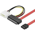 SATA kabel ednet 84142, červená