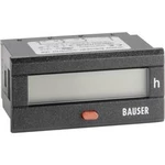 Počítadlo provozních hodin Bauser, 3800.3.1.0.1.2 DC, 12- 24 VDC, 45 x 22 mm, IP54