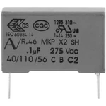 Odrušovací kondenzátor MKP radiální Kemet R46KI310000M1M+, 100 nF, 275 V, 20 %, 1 ks