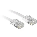 Síťový kabel RJ45 LINDY 47500, CAT 6, U/UTP, 30.00 cm, bílá