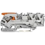 Průchodková svorka WAGO 2106-1301, pružinové připojení , 7.50 mm, šedá, 25 ks