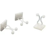 Kabelová sponka TRU COMPONENTS TC-TTB08203 1593028, samolepicí, 10 mm (max), přírodní, 1 ks