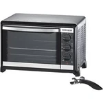 Horkovzdušná mini trouba s časovačem Rommelsbacher BG 1055E, 1050 W, nerez