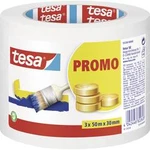 Krepová lepicí páska tesa UNIVERSAL 55338-00000-15, (d x š) 50 m x 30 mm, kaučuk, béžová, 3 ks
