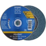 Vějířovitý brusný kotouč PFERD PFF 180 Z 40 PSF STEELOX 67664185, Ø 180 mm/
