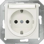 Vestavný zásuvka s ochranným kontaktem Siemens Delta bílá 5UB1515