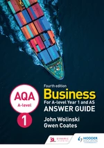 AQA A-level Business Year 1 and AS Fourth Edition Answer Guide (Wolinski and Coates)