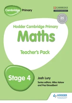 Hodder Cambridge Primary Maths Teacher's Pack 4