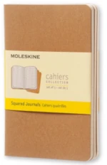 Moleskine Sešity 3 ks karton S, čtverečkované