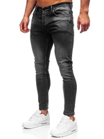 Černé pánské džíny slim fit Bolf R927