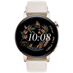 Inteligentné hodinky Huawei Watch GT 3 42mm (Elegant) - Light Gold + White Leather Strap (55027150) inteligentné hodinky • 1,32" AMOLED displej • doty