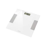 Osobná váha Sencor SBS 5051WH (SBS5051WH) biela osobná váha • sklenený povrch • veľký LCD displej • funkcia merania BMI • funkcia merania BMR • pamäť 