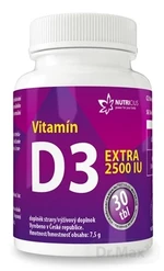 Vitamín D3 EXTRA 2500IU tbl.30