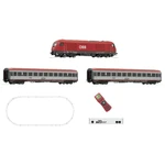 Roco 51341 H0 z21 štart digitálna súprava dieselová lokomotíva Rh 2016 s rýchlovlakom ÖBB
