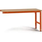 Manuflex AU6085.2001 UNIVERSAL Štandardný pracovný stôl s multiplexovou doskou, š xhxv = 1750 x 800 x 760-870 mm  Farba: