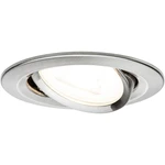 Paulmann 93603 Nova vstavané svietidlo   LED  GU10 7 W železo (kartáčovamé)