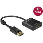 Delock DisplayPort / HDMI káblový adaptér #####DisplayPort Stecker, #####HDMI-A Buchse 0.20 m čierna 62607 pozlátené kon