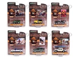 "Smokey Bear" Set of 6 Cars Series 2 1/64 Diecast Model Cars by Greenlight