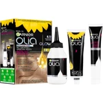 Garnier Olia Big Kit permanentní barva na vlasy odstín 8.12 Iridescent Blonde 1 ks