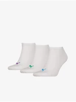 Set of three pairs of Puma Sneaker Plain Sports Socks - Men's