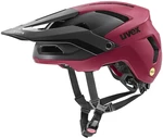 UVEX Renegade Mips Ruby Red/Black Matt 54-58 Casco da ciclismo