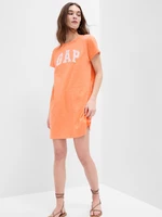 GAP Tričkové šaty s logem - Dámské