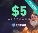 CS fail $5 Gift Card