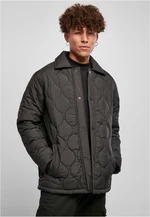 Quilted trainer's jacket black
