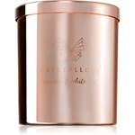 Crystallove Golden Scented Candle Citrine & White Tea vonná svíčka 220 g