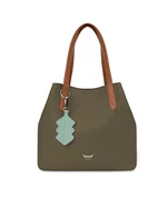 Green women's handbag VUCH Roselda E Olive