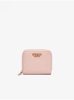 Světle růžová dámská peněženka Guess Jena - Dámské