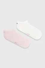 Ponožky Tommy Hilfiger 2-pak dámske, ružová farba, 701227307