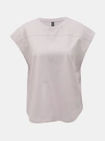 Light Purple Loose T-Shirt Pieces Lotio