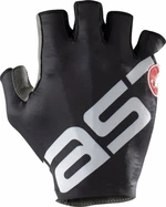 Castelli Competizione 2 Glove Light Black/Silver XL Kesztyű kerékpározáshoz