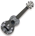 Pasadena WU-21F7-BK Szoprán ukulele Floral Black