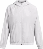 Under Armour Women's Sport Windbreaker Jacket Halo Gray/White L Geacă pentru alergare