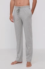 Pyžamové kalhoty Polo Ralph Lauren pánské, šedá barva, hladké, 714844762003