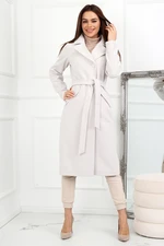 Dámský župan Merce Merce_Coat_Manuela_Light_Grey