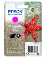 Epson 603 C13T03U34010 purpurová (magenta) originální cartridge