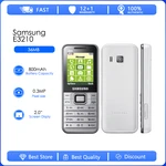 Samsung E3210 Refurbished-Original Unlocked Samsung E3210 GSM One Sim Card FM FM Radio Mobile Phone Free Shipping