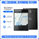 Blackberry Passport Q30-1 Refurbished-Quad Core LTE 3GB RAM 32GB ROM 13.0MP BlackBerry OS Cell Phone Free Shipping