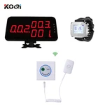 Wire Nurse Call System For Hospital 2-keys Button Vibration Watch CE Certification