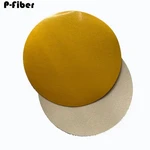5pcs 127mm optical fiber abrasive flannelette MPO jumper grinding consumables drop wire polishing for 4 corners DEMAI machine
