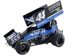 Winged Sprint Car 44 Dylan Norris "RPM" Gobrecht Motorsports "World of Outlaws" (2023) 1/18 Diecast Model Car by ACME